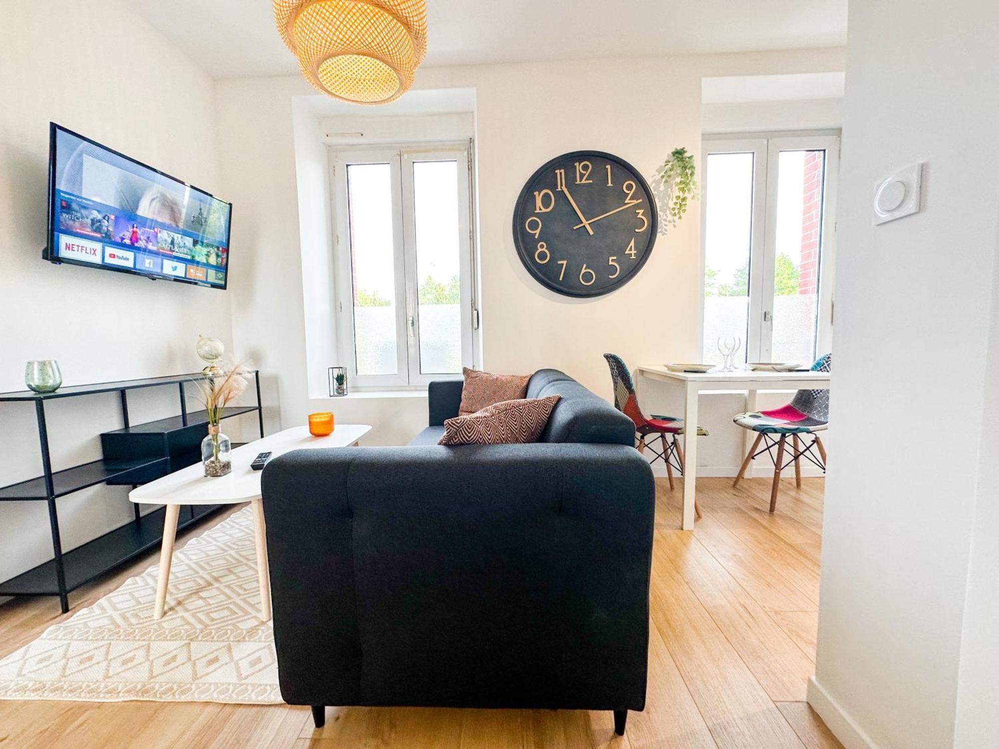 New: Agreable & Lumineux *Gare* Guingamp Exterior foto